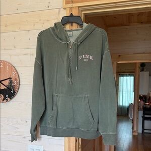 Green Men's Hoodie Sweater